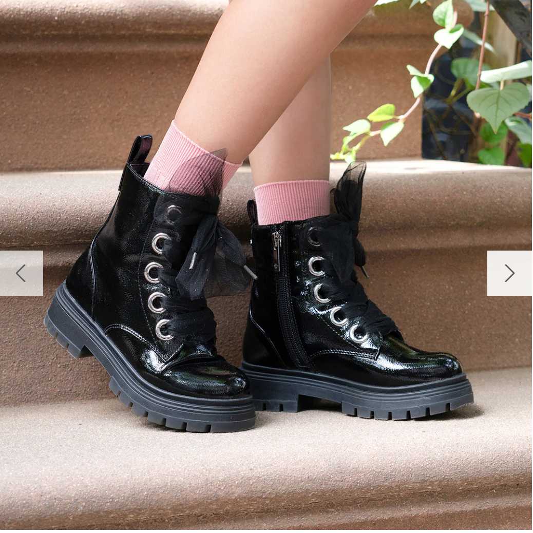 Nina Kids Chassy Boot in Black